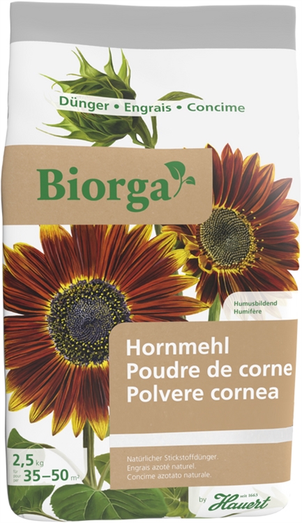 Hornmehl (gedämpft) 2.5 kg Gartenpflanzen Daepp