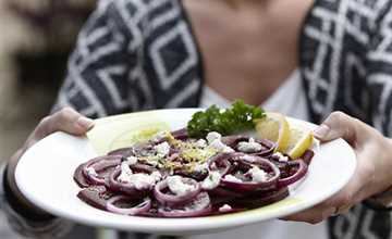 Geschichtete Rote-Beete mit Ricotta