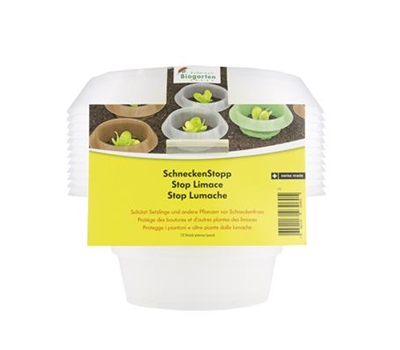 SchneckenStopp PP transparent Set à 12 Stück - unbeschränkt