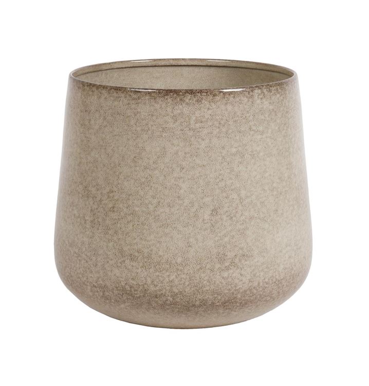 Rundes Pflanzgefäss in verschiedenen Farben