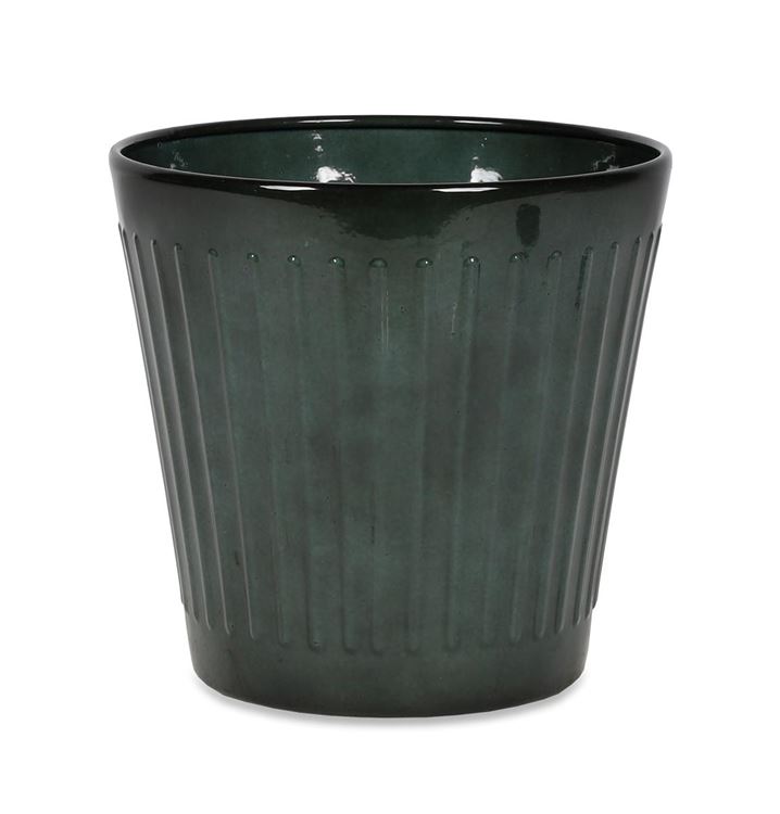 Rundes Pflanzgefäss in verschiedenen Farben